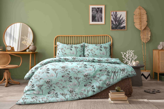 Vintage Floral Duvet Cover Set