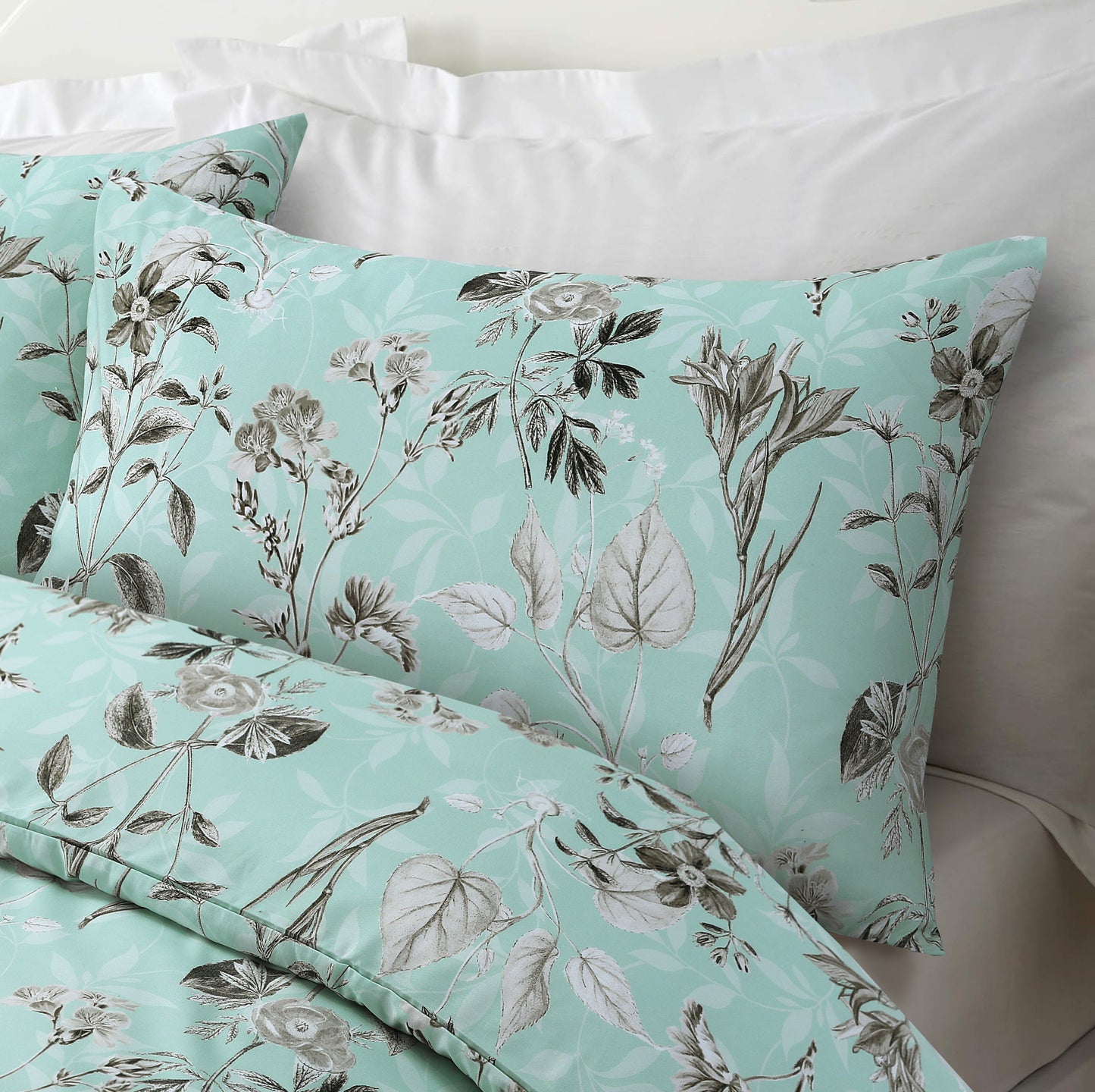 Vintage Floral Duvet Cover Set
