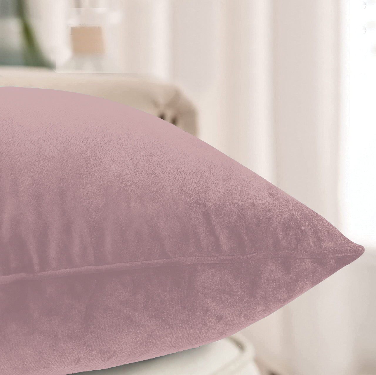 Velvet Cushion Covers - Blush