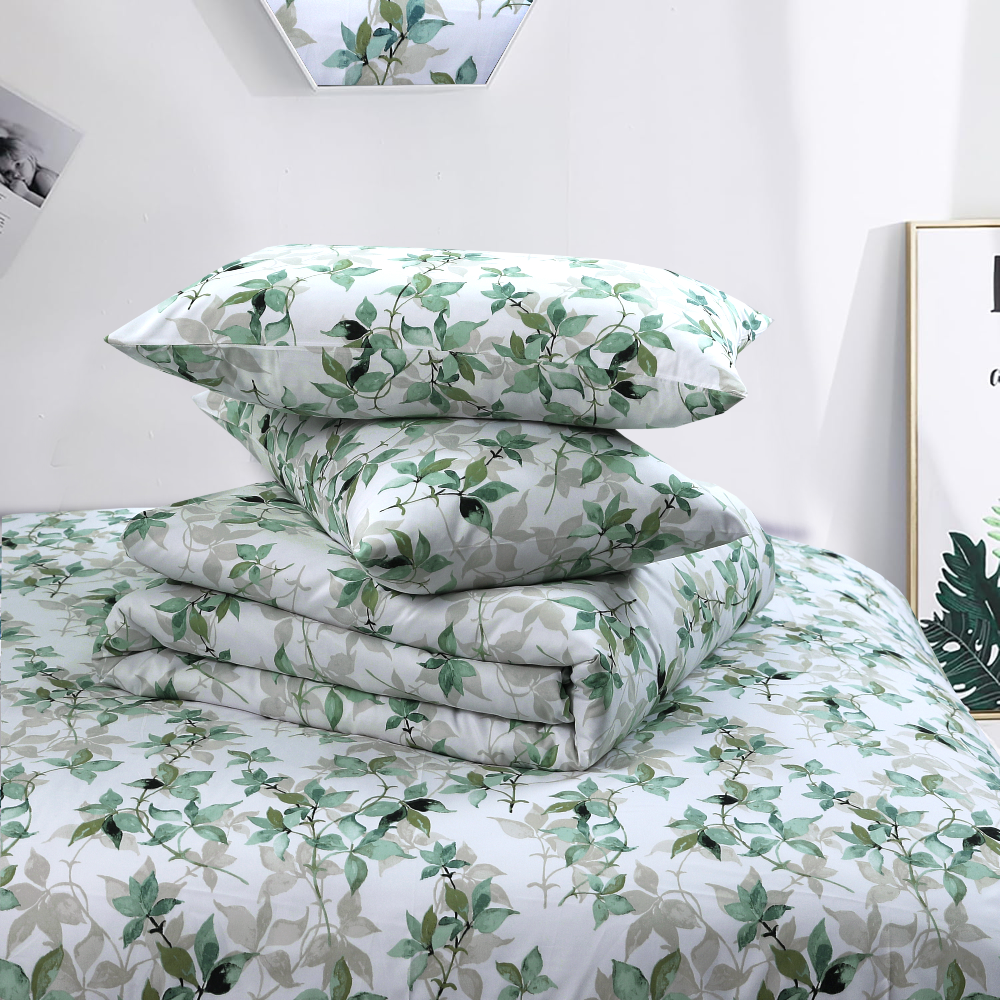 Water Leave Duvet Cover Set