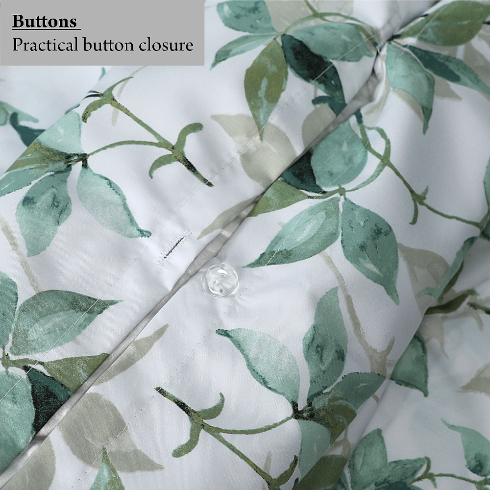 Water Leave Duvet Cover Set