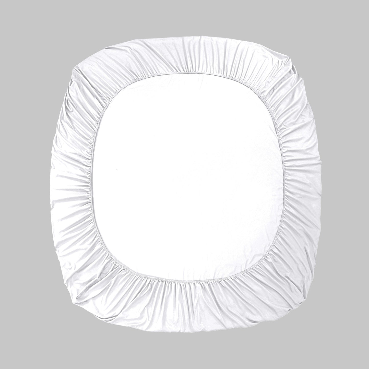 Fitted Bed Sheet- White