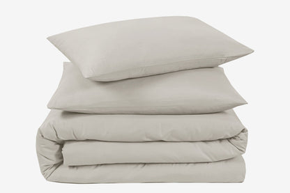 Plain Duvet Set - Linen