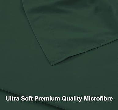 Fitted Bed Sheet - Bottle Green