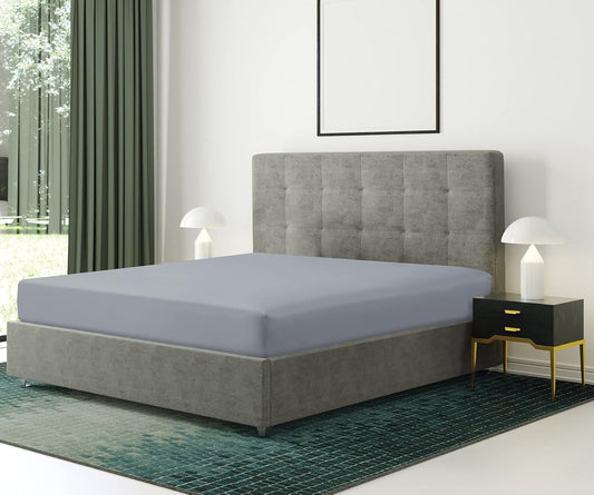 Fitted Bed Sheet - Gray