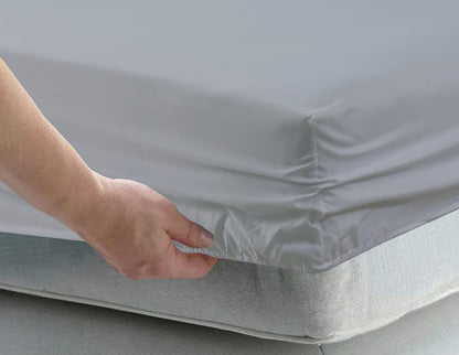 Fitted Bed Sheet - Gray