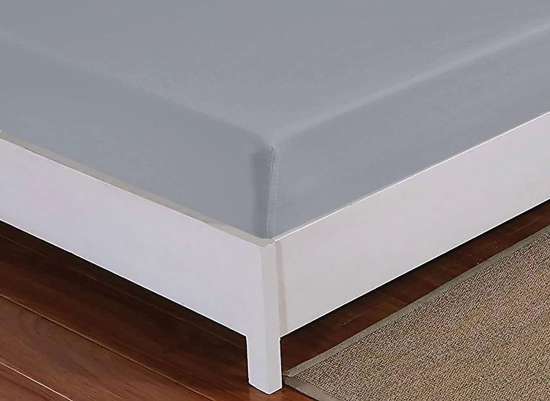 Fitted Bed Sheet - Gray