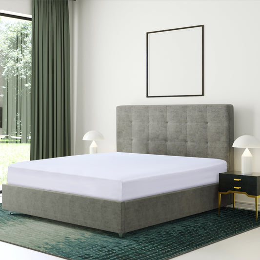 Fitted Bed Sheet- White